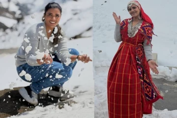 மணாலியில் ஜாலியாக இருந்துள்ள நடிகை ஐஸ்வர்யா ராஜேஷ்... கலக்கல் போட்டோஸ்