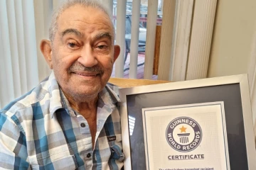 கின்னஸ் சாதனை படைத்த கனடிய முதியவர்