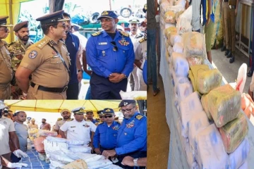 கடற்படையினரின் விசேட சுற்றிவளைப்பில் 4000 மில்லியன் பெறுமதியான போதைப்பொருட்கள் மீட்பு