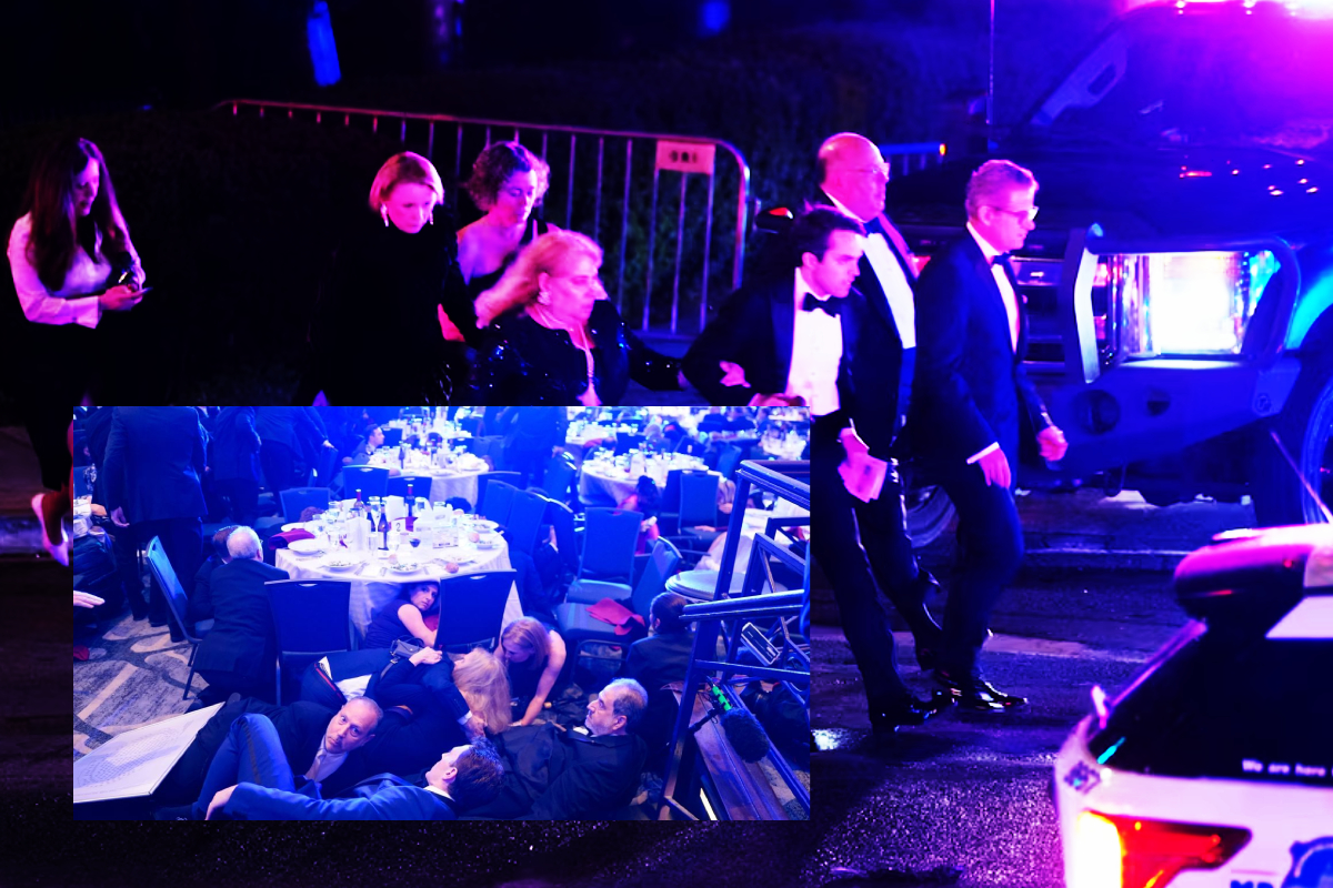 பரபரப்பு சம்பவம்: வெள்ளை மாளிகை விருந்தில் துப்பாக்கிச் சூடு - இலக்கு வைக்கப்பட்ட ஜனாதிபதி ட்ரம்ப் | Trump Rushed Off After Shots Fired At White House