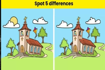 ஒரே மாதிரியான தேவாலய புகைப்படங்களில் இருக்கும் நான்கு வித்தியாசங்கள் என்ன?