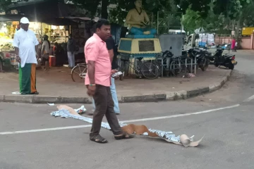 பிரதமர் பதவி விலகலையடுத்து பட்டாசு கொளுத்தி கொண்டாட்டம் (Photos)