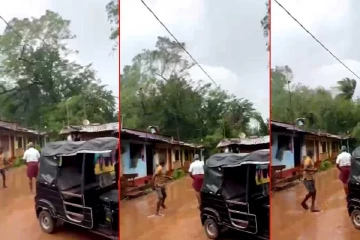 අයහපත් කාලගුණයෙන් තෙබුවන වතු නිවාස පෙළකට ගසක් කඩා වැටෙයි - පවුල් 05කට හානි