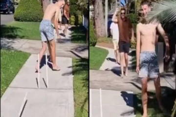 "நீ படிச்ச ஸ்கூல்ல நான் ஹெட்மாஸ்டர்டா" -  தன் மகனையே அவுட் செய்த ப்ரட்லீ வைரலாகும் வீடியோ