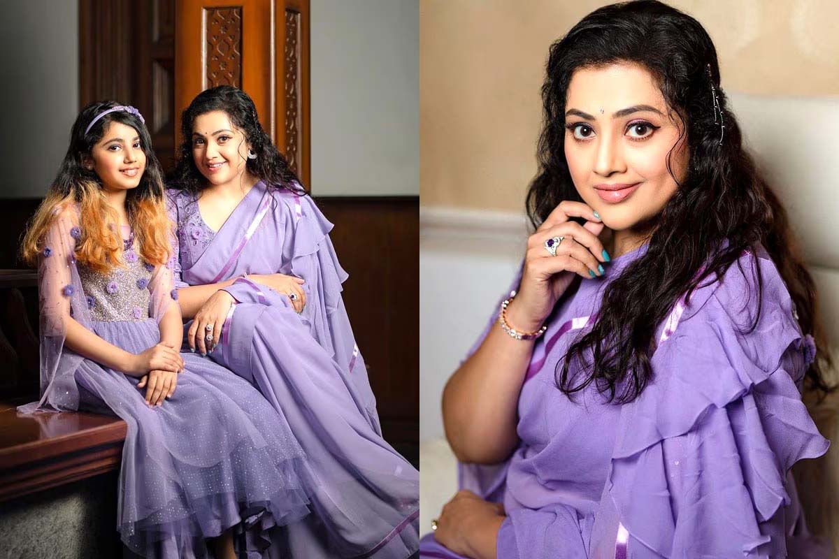 49 வயதில் தங்கமாக மின்னும் மீனா... உங்களுக்கு வயதே ஆகாதா? என கேள்வி எழுப்பும் ரசிகர்கள் | Actress Meena Is Still Young Even In 49 Years