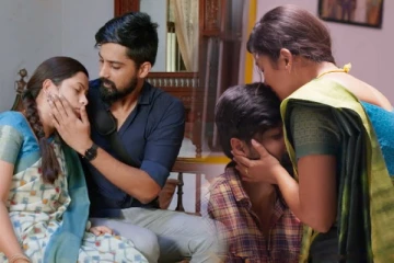 லிப் லாக், நெருக்கமான காட்சியில் எதிர்நீச்சல் சீரியல் நடிகை ஜனனி!..எகிறும் கண்டனம்.. இதோ வீடியோ
