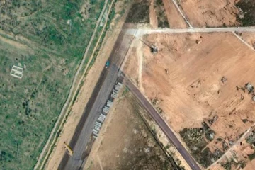 காசா எல்லை சுவர்களை உயர்த்தும் எகிப்து: வெளியானது புகைப்படங்கள்