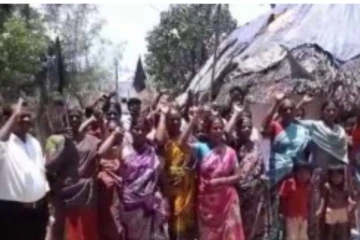 ராணிப்பேட்டையில் தேர்தலைப் புறக்கணித்த பொதுமக்கள்.. சாலை மறியலில் ஈடுபட்டதால் பரபரப்பு