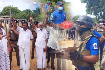 மண்டைதீவு காணிசுவீகரிப்பு எதிர்ப்பை திருப்ப கடற்படையின் உபசரிப்பு யுக்தி (படங்கள்)