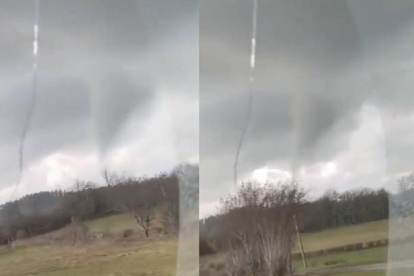 பிரான்ஸில் பயங்கரமான சூறாவளி: பகீர் கிளப்பும் காணொளி! | Terrible Hurricane In France Shocking Video Viral