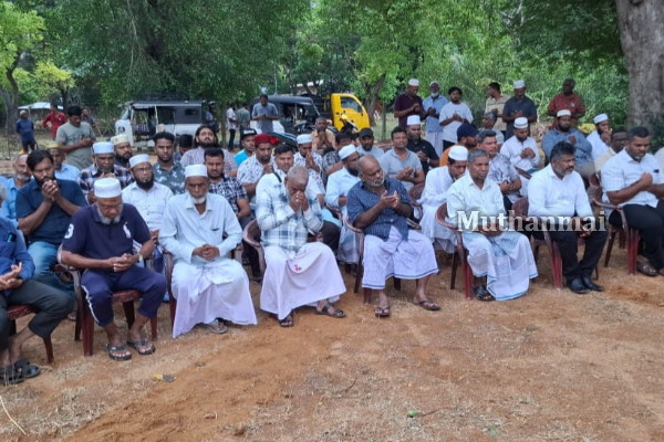 வவுனியா குருமன்காடு பகுதியில் இஸ்லாமிய கலாசார மண்டபத்திற்கான அடிக்கல் நாட்டல் | Vavuniya Islamic Cultural Hall
