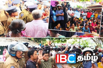 வெருகல் பிரதேச செயலாளரை இடமாற்றம் செய்யுங்கள்! நிவாரணம் கிடைக்காததால் வீதிக்கிறங்கிய பொதுமக்கள்