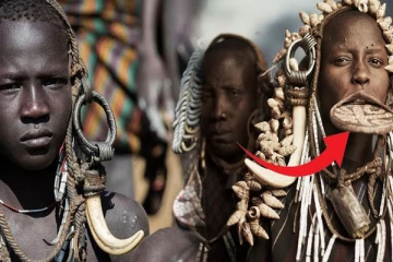 இங்கே பெண்களுக்கு உதடுகள் துண்டிக்கப்படும்! வினோதமான பழக்கமுடைய மக்கள்.. எங்கு தெரியுமா?