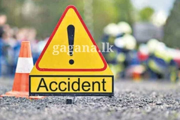 පොලීස් ජිප් රථයක යුධ හමුදා සෙබළුන් දෙදෙනෙක් ගැටෙයි..