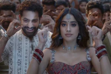 தேவரா படத்தின் தாவூதீ வீடியோ பாடல்!! குத்தாட்டம் போட்ட ஜான்வி கபூர்...