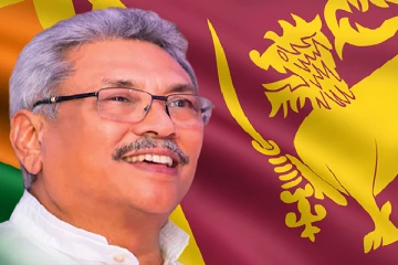உக்ரைனிலும் கோட்டாபயவுக்கு எதிர்ப்பு!! (படம்)