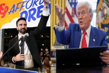 கம்யூனிச பைத்தியக்காரன்; இந்திய வம்சாவளி வேட்பாளரை விமர்சித்த டிரம்ப்