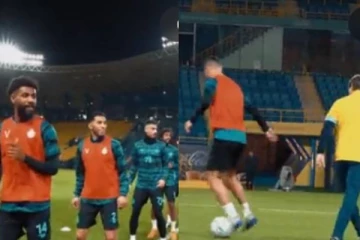 தனது திறமையை காட்டி மிரட்டிய ரொனால்டோ! வைரலாகும் வீடியோ