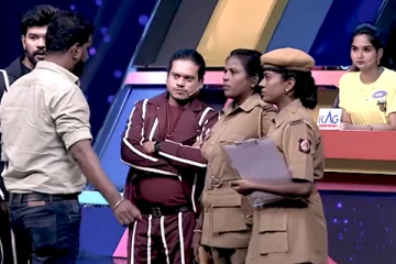 விஜய் டிவி செட்டுக்குள் திடீரென நுழைந்த போலீஸ்.. அதிர்ச்சியில் புகழ்!
