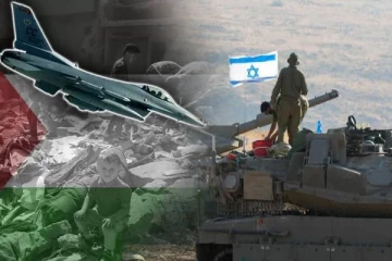 இஸ்ரேலிய போர் விமானங்களின் தாக்குதல்: நிலைதடுமாறிய பலஸ்தீனியர்கள்