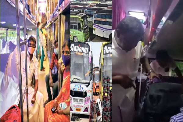 4 நாள் விடுமுறை...ஆம்னி பேருந்துகளில் ஒரே இரவில் அதிகரித்த கட்டணம் - அதிரடி காட்டிய அமைச்சர்..! - தமிழ்நாடு