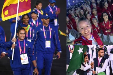 மகளிர் படைகளால் களைகட்டிய பிரித்தானிய நகரம்! காமன்வெல்த் கோலாகல தொடக்கம்