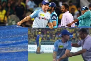 மழை நேரத்தில் மைதான ஊழியர்களுக்கு உதவிய ஜான்டி ரோட்ஸ் : வைரலாகும் வீடியோ