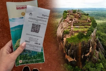 சிகிரியாவை பார்வையிடுவதற்கான கட்டணம் - வெளிநாட்டவர்களுக்கு எவ்வளவு தெரியுமா..!
