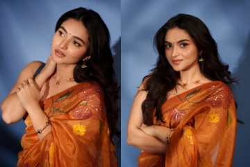 நடிகை கயாடு லோஹர் சேலையில் அழகிய போட்டோஷூட்