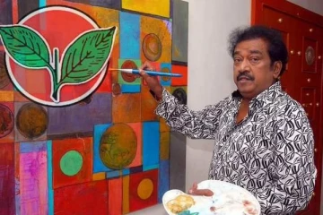 எம்.ஜி.ஆர் அறிவுறுத்தலை கேட்டு அதிமுக கொடியை வடிவமைத்த நடிகர் பாண்டு! இவ்வளவு திறமை கொண்டவரா? ஆச்சரிய தகவல்