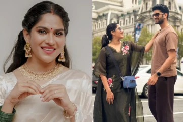 வெளிநாட்டில் கணவருடன் நடிகை சுவாசிகா.. லேட்டஸ்ட் போட்டோஸ்