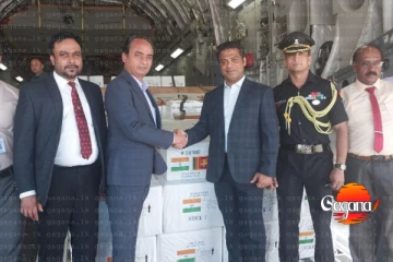 තවත් මානුෂිය ආධාර තොගයත් කටුනායකට