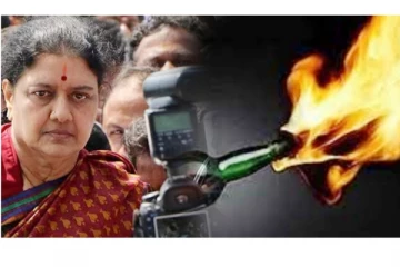 சசிகலாவிடம் பேசியவரின் நிறுவனத்தின் மீது மர்மநபர்கள் பெட்ரோல் குண்டு வீச்சால் பரபரப்பு!