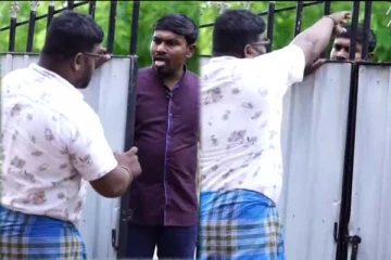 இரும்பு கதவை கடித்து நாசம் செய்த நாய்! கைகலப்பாக மாறிய யாழ்ப்பாண இளைஞரின் சண்டை