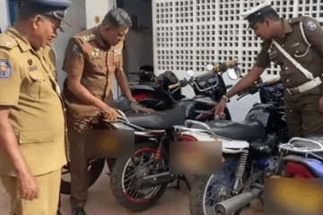 மோட்டார் சைக்கிள் பந்தயங்களில் ஈடுபட்ட எட்டு பேர் கைது