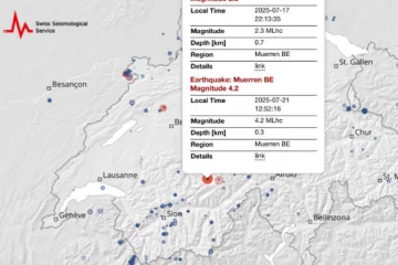 சுவிஸ் மாகாணமொன்றில் நிலநடுக்கம்