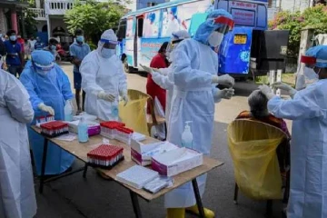 கோவிட் நான்காவது அலை பரவலின் முதல் கட்டத்தை நோக்கி நகரும் இலங்கை