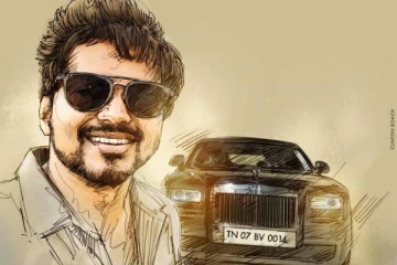 நடிகர் விஜய்க்கு விதித்த ரூ. 1 லட்சம் அபாரதத்திற்கு, தடை.. உயர்நிதிமன்றம் உத்தரவு