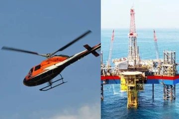 அரபிக்கடலில் விழுந்த ஹெலிகாப்டர்.. உயிருடன் மீட்கப்பட்ட பணியாளர்கள்! பின்னர் நிகழ்ந்த சோகம்