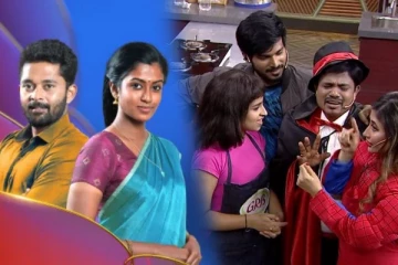 பாரதி கண்ணம்மா சீரியல் நட்சத்திரங்களுடன் குக் வித் கோமாளிஸ், வெளியான சூப்பர் போட்டோ