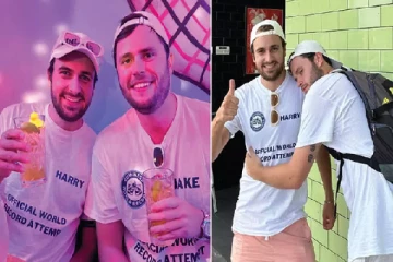 கின்னஸ் சாதனையை முறியடித்த குடிகார நண்பர்கள்