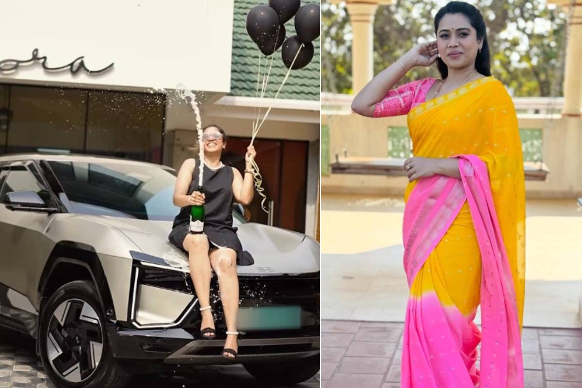 புதிய கார் வாங்கியுள்ள விஜய் டிவி சீரியல் நடிகை ஆர்த்தி சுபாஷ்.... செம கொண்டாட்ட வீடியோ | Vijay Tv Serial Actress Aarthi Subash Buys New Car