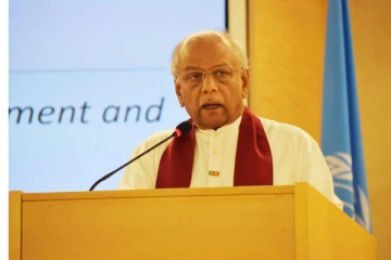 ஐ.நா மனித உரிமைகள் கூட்டத்தொடரில் தினேஷ் குணவர்தன உரை