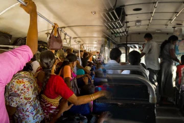 பேருந்தில் இளம் பெண்ணிடம் மோசமாக செயற்பட்டவருக்கு காத்திருந்த அதிர்ச்சி