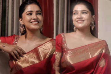 சேலையில் க்யூட் வீடியோவை வெளியிட்ட நடிகை வாணி போஜன்..