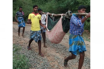 டோலி கட்டி தூக்கிவரப்பட்ட கர்ப்பிணிக்கு ஆட்டோவில் பிரசவம்!