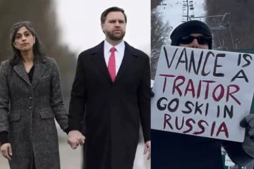 அமெரிக்காவுக்கு பதில் ரஷ்யாவுக்கு செல்லுங்கள்! கடும் எதிர்ப்பால் அவசரமாக வெளியேறிய ஜே.டி.வான்ஸ்