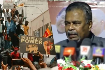 அரகலய போராட்டத்தின் பின்னணியில் ஜேவிபி: முன்னாள் எம்பி கடும் குற்றச்சாட்டு