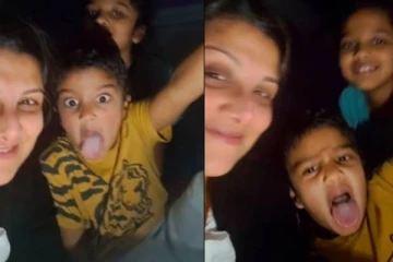 குழந்தையாக மாறிய நடிகை ரம்பா கொடுத்த க்யூட் ரியக்சன்! துள்ளி குதிக்கும் குழந்தைகள்