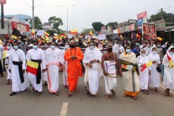 போராட்டத்தை எவரும் உரிமை கோரமுடியாது! - வேலன் சுவாமிகள்